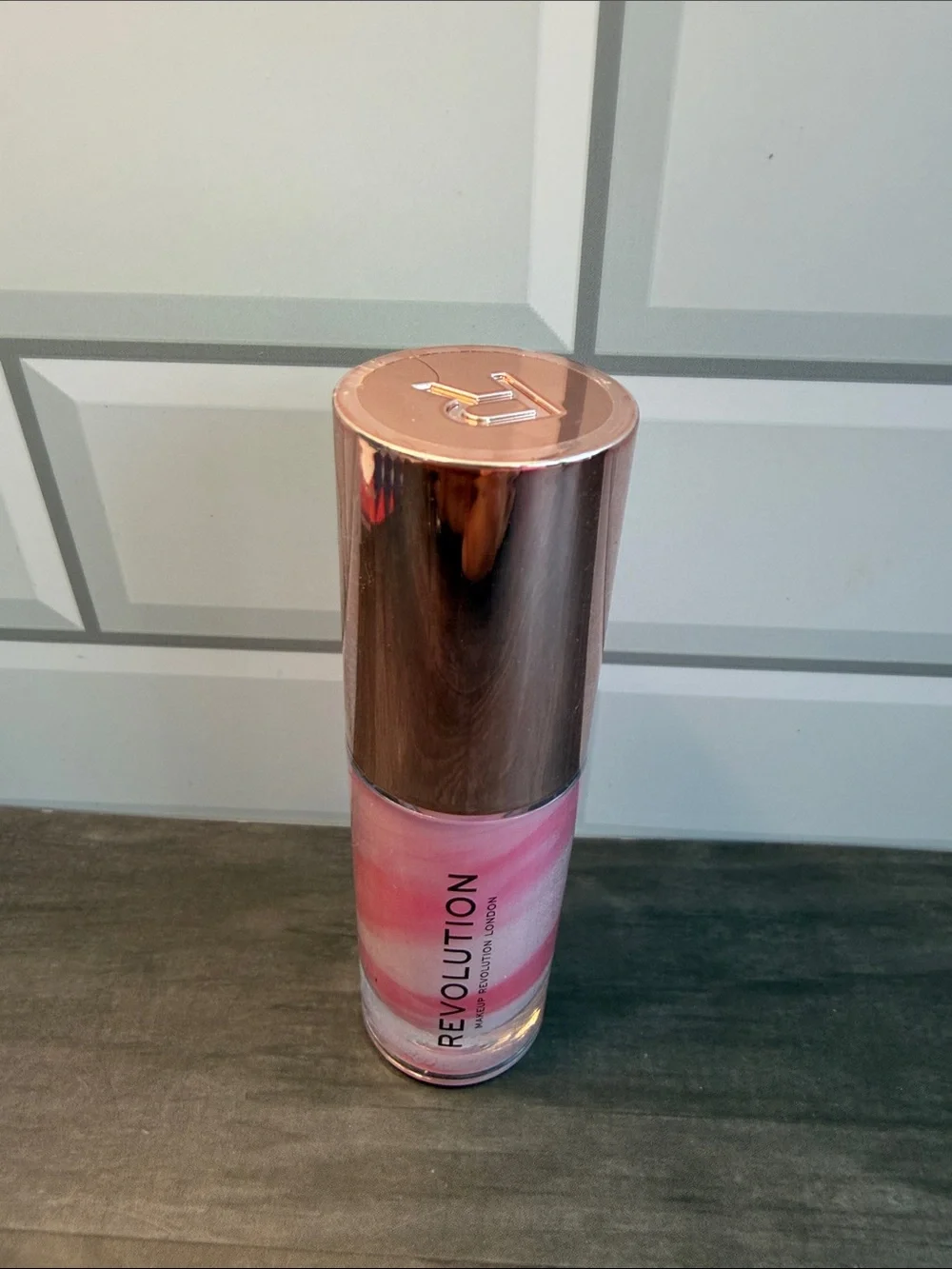 Revolution Shimmer Balm - Rose Gold & Pink Swirl